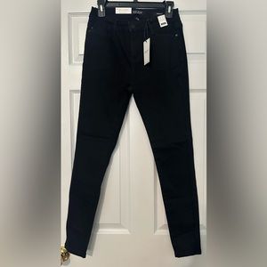 NWT Judy Blue Black Skinny Fit Midrise Jeans Size 7/28